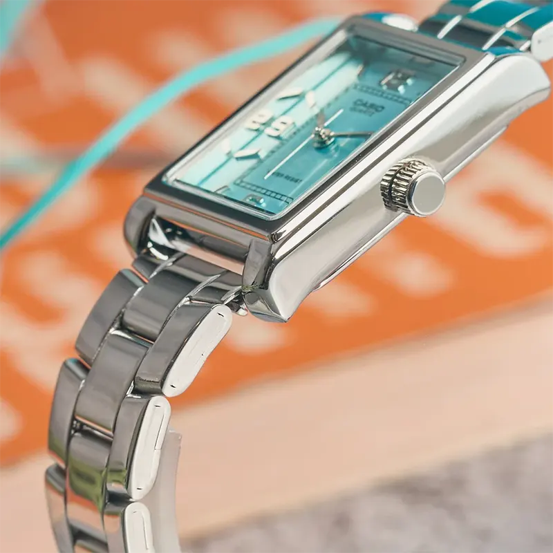 Casio Enticer Japan Quartz Ice Blue Dial Ladies Watch- LTP-1234DD-2AV